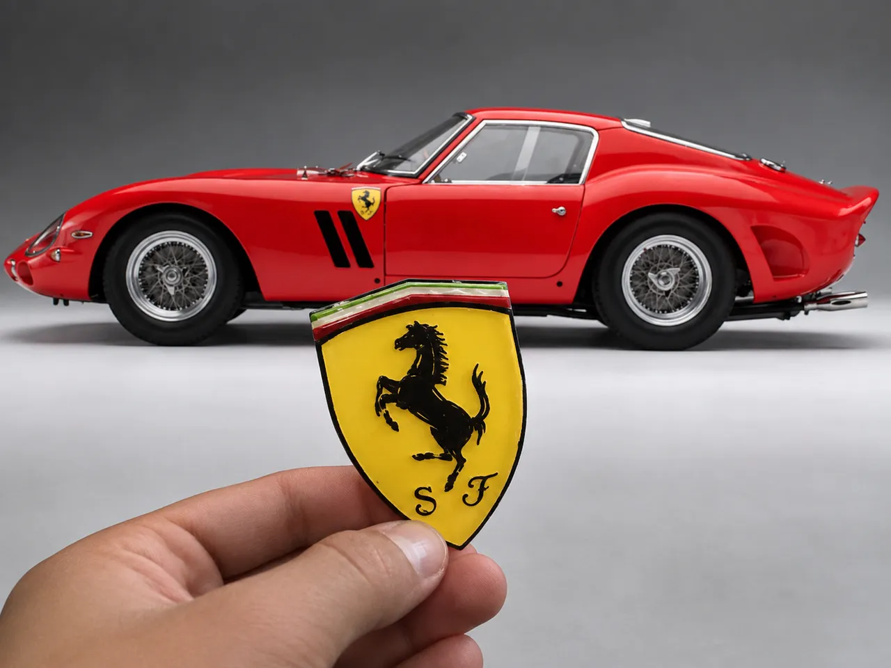 Ferrari Badge 3D model
