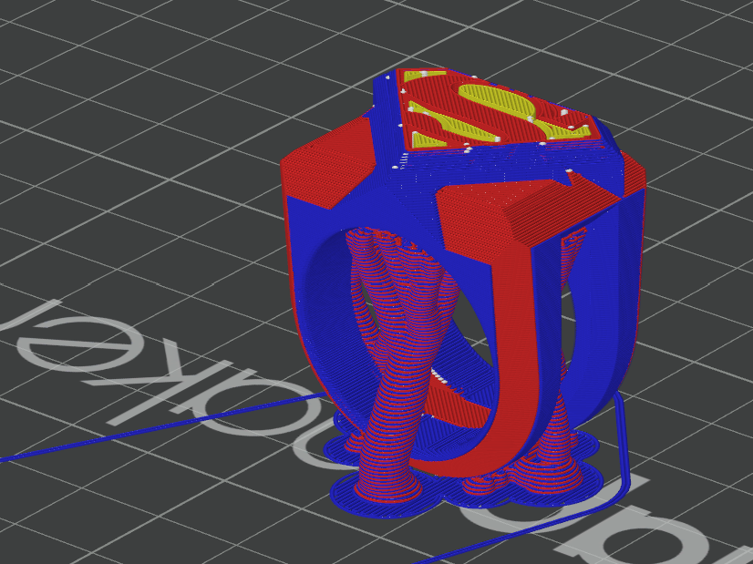 SuperHero "Hope" Ring 3D model