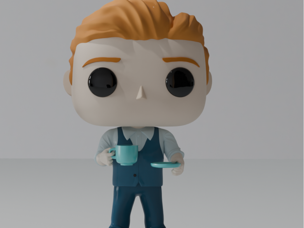 Patrick_Jane - o_mentalista 3D model