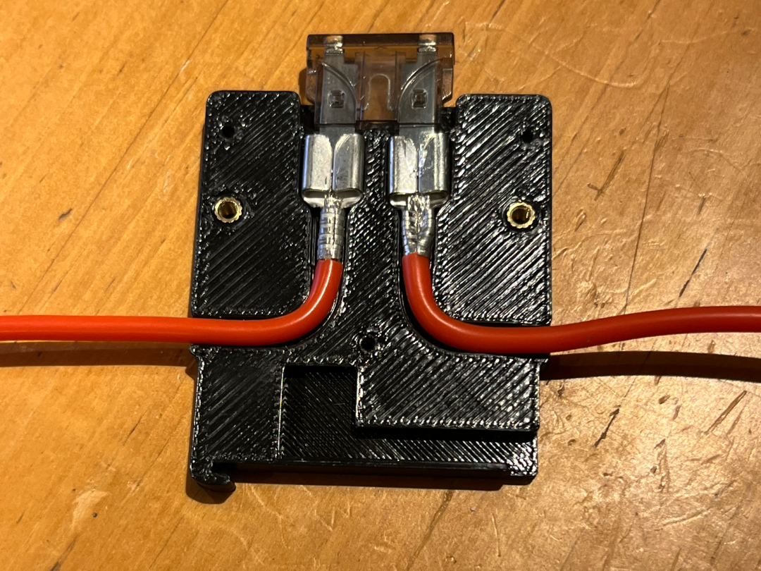 DIN Rail Blade - ATC Fuse Holder 3D model