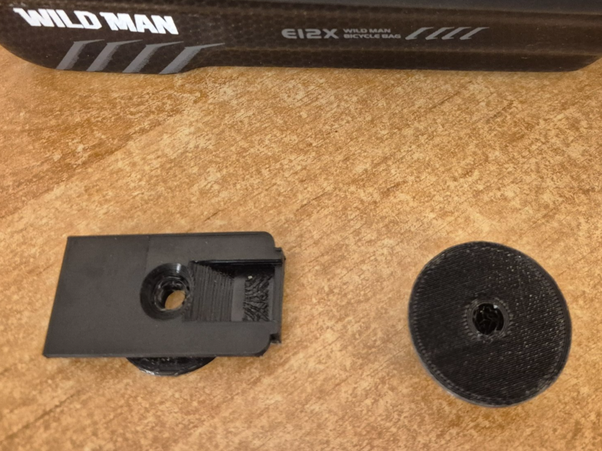 Wild Man E12X Stem Cap Mount 3D model