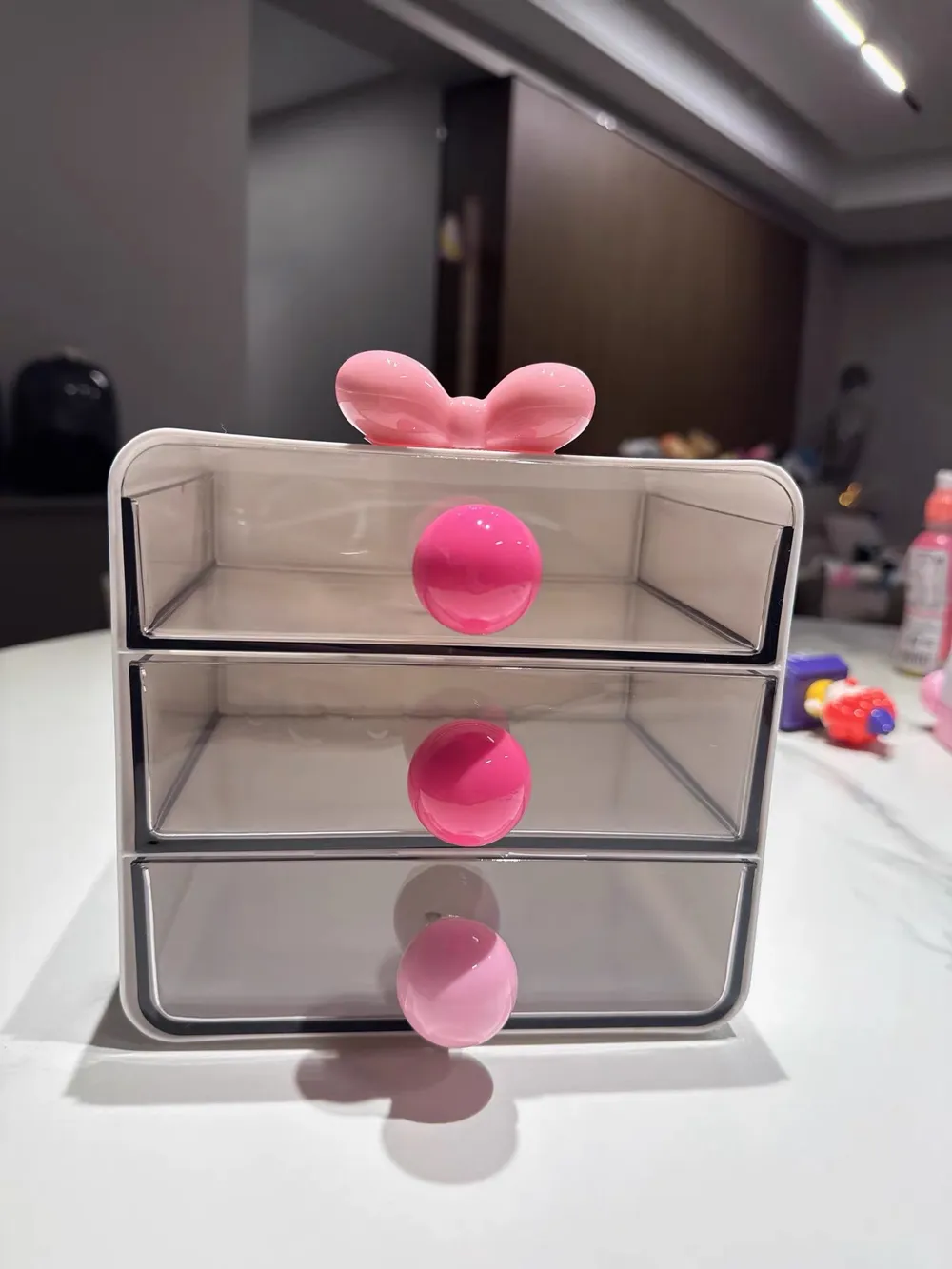 Desktop storage for hair ties small item storage rubber band hair band ...