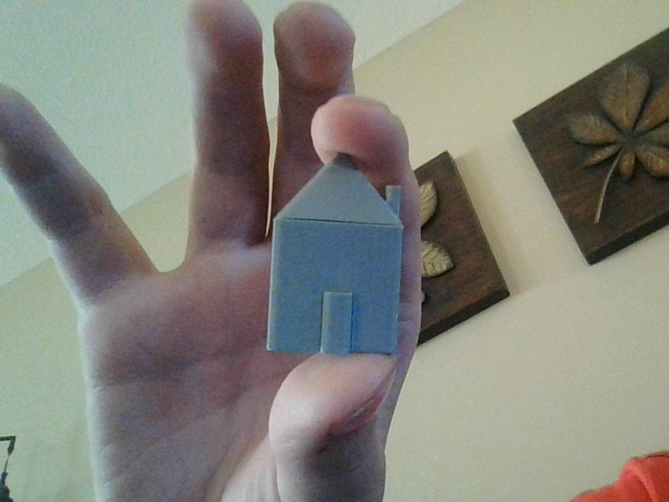 simple house 3D model