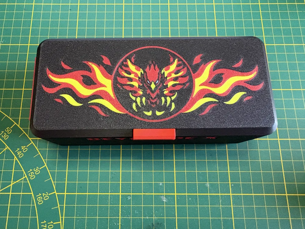 Beyblade X Deck Storage Box + Logo Version - Free 3D Print Model ...