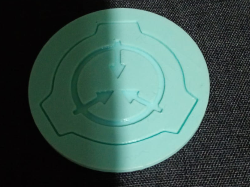 SCP Logo Token 3D model