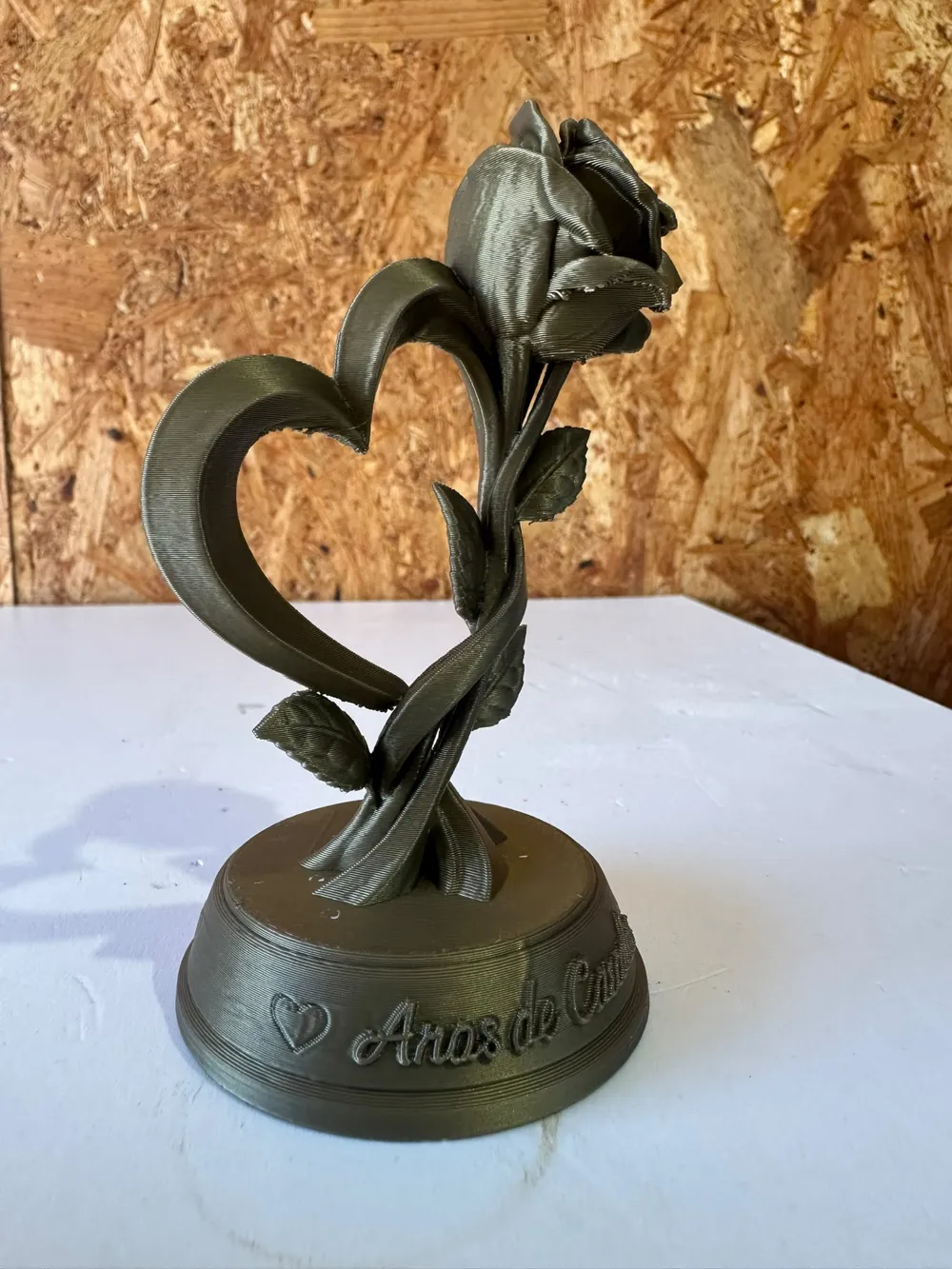 Rose Heart - Free 3D Print Model - MakerWorld
