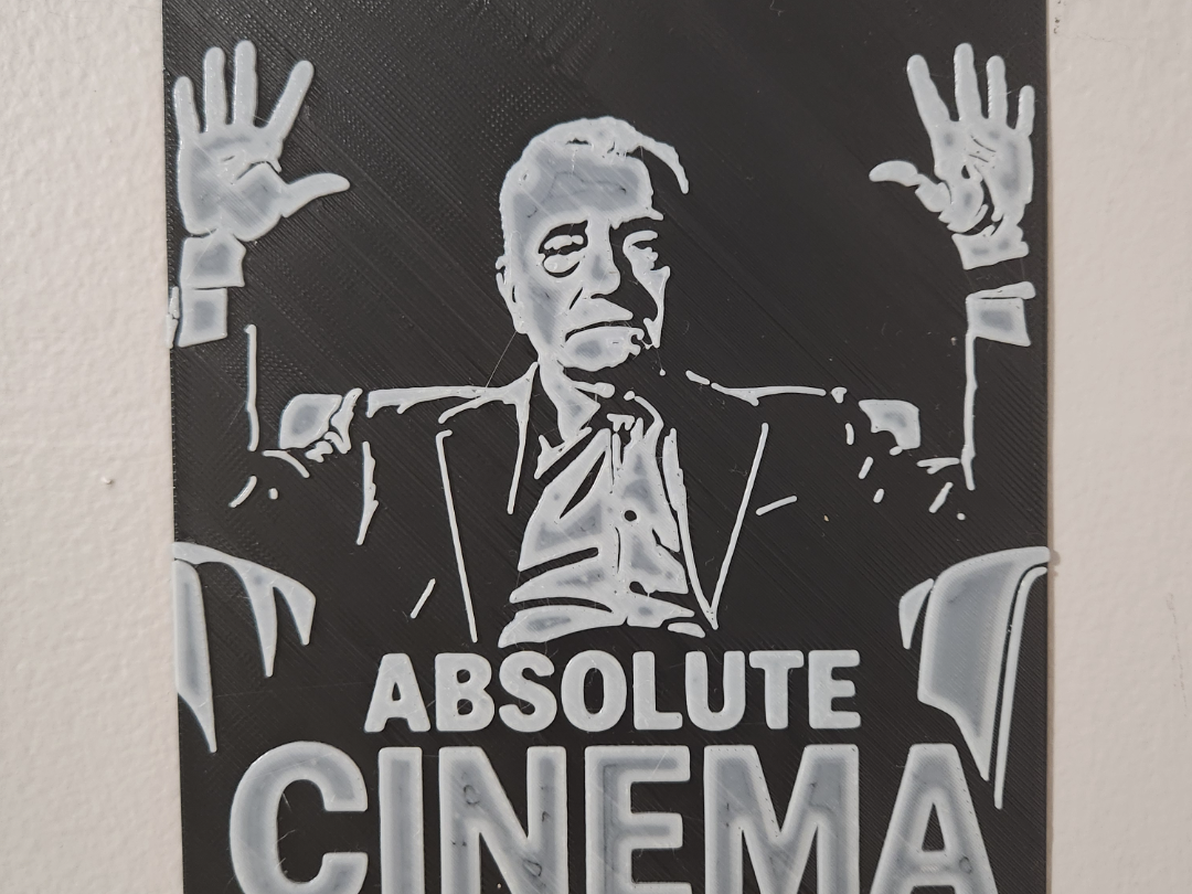 Absolute Cinema - Hueforge 3D model