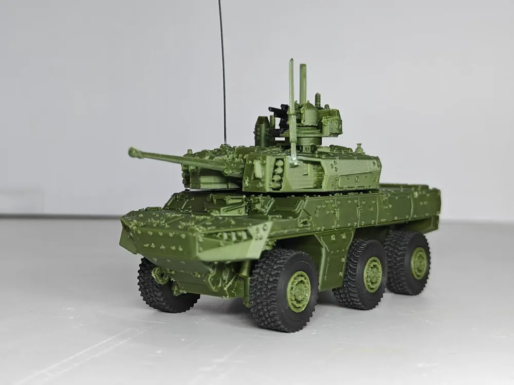 French EBRC Jaguar 1:72 Official Version - Free 3D Print Model - MakerWorld