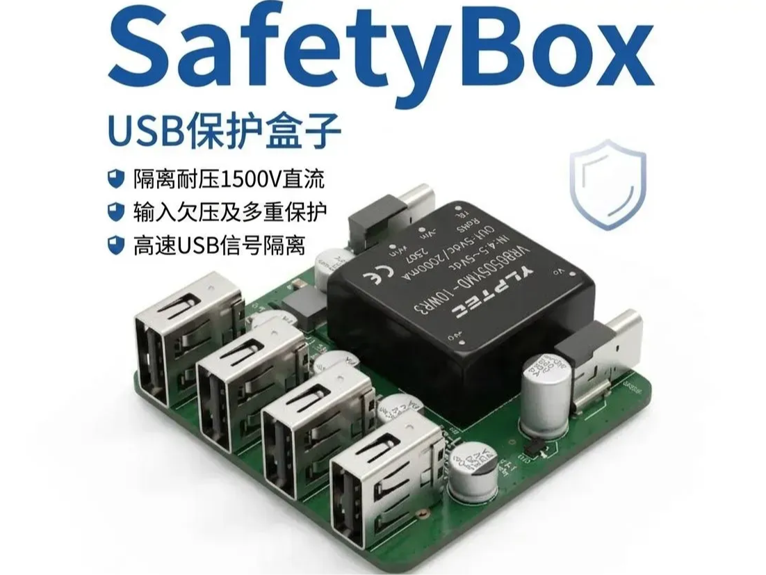 SafetyBox-USB隔离保护器外壳