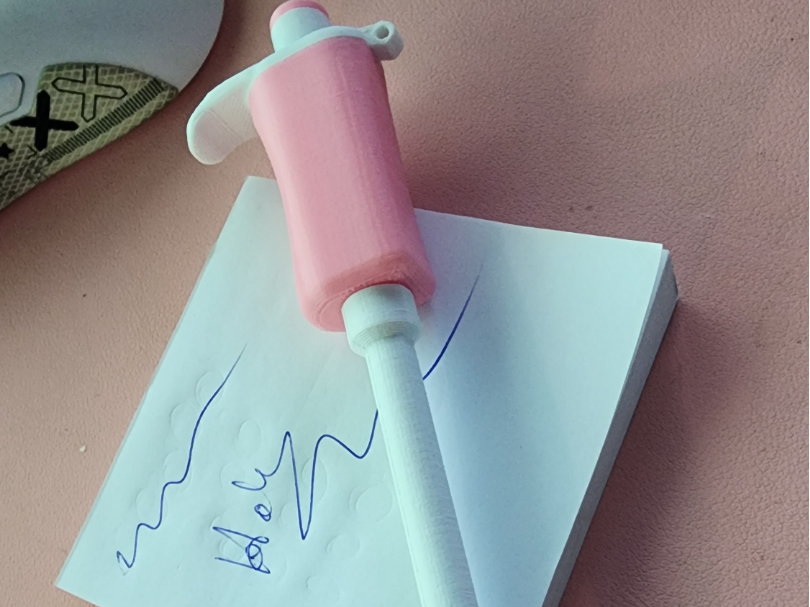 Pipeta Lapiz 3D model