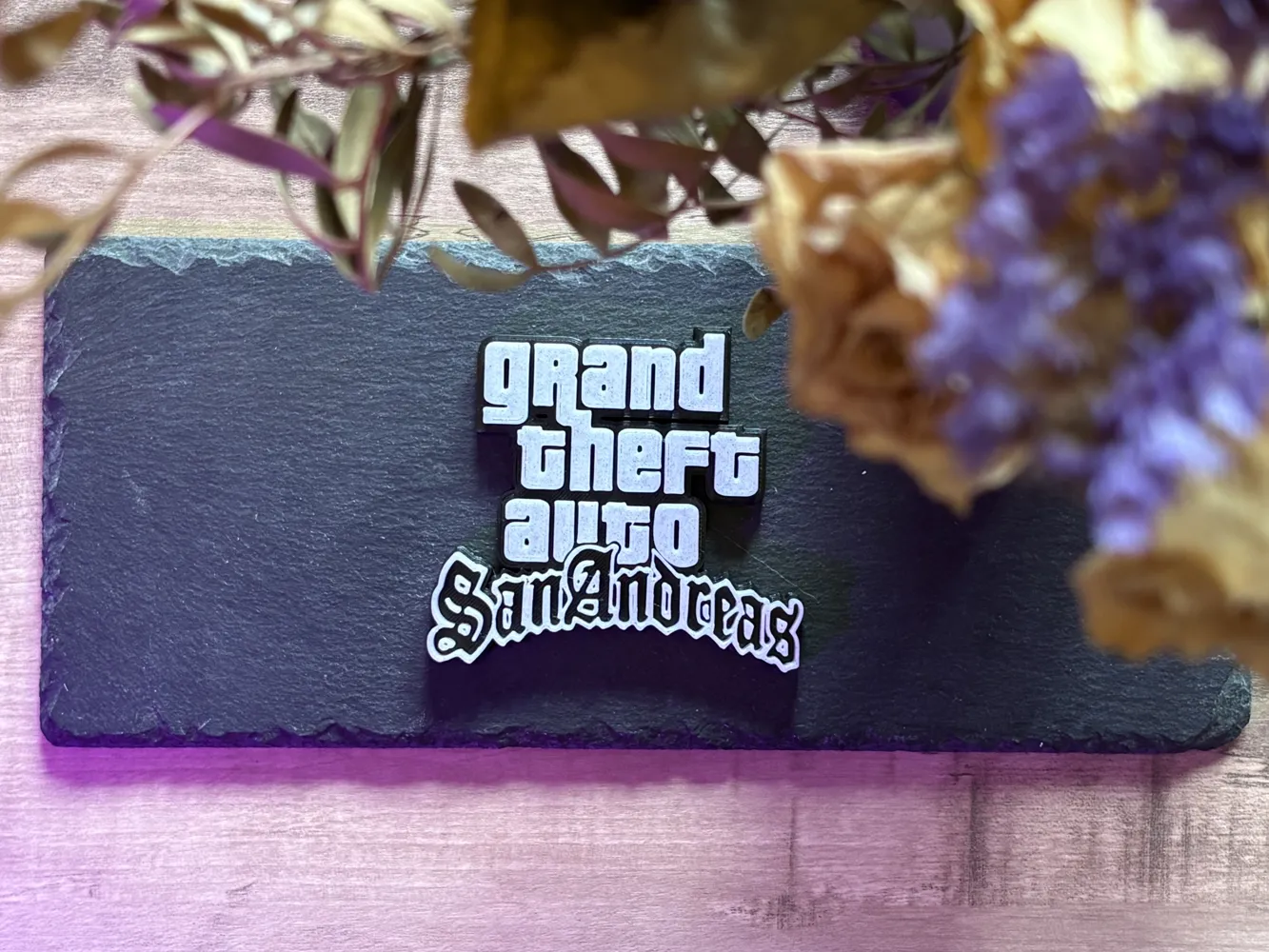 Basic Logo Design Process 3D Grand Theft Auto San Andreas Logo - Free 3D Print Model - MakerWorld