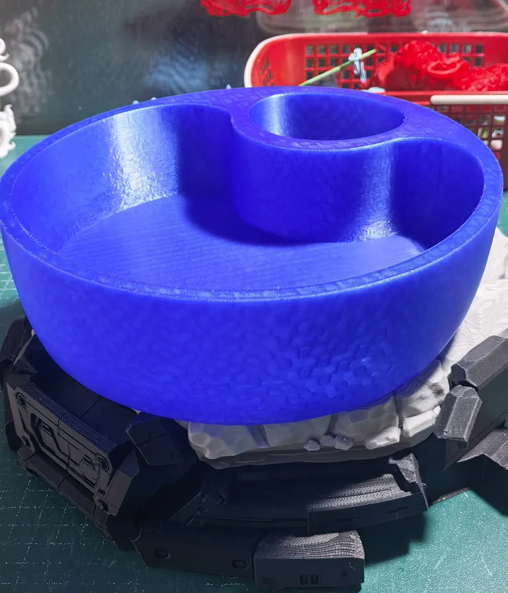 Pet feeding and water bowl - Free 3D Print Model - MakerWorld