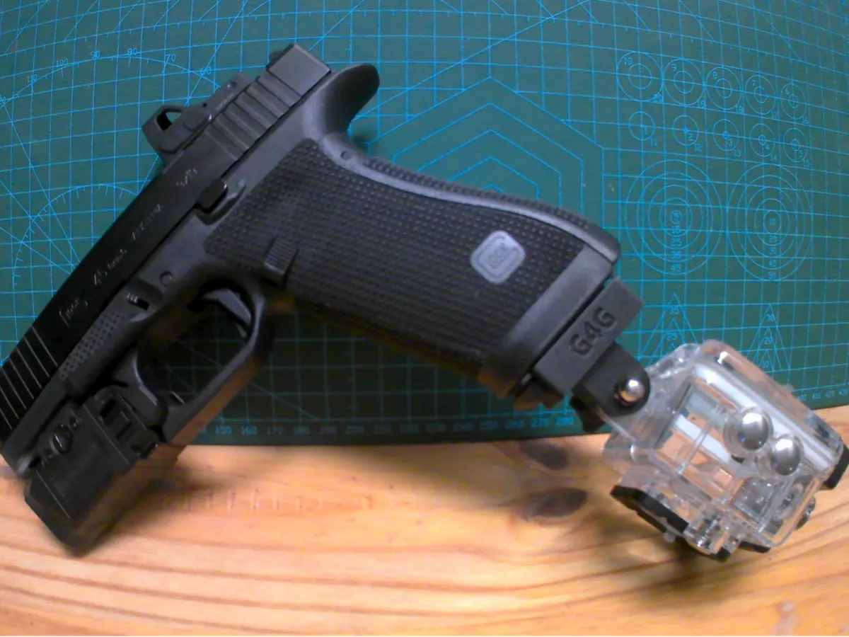 Gopro mount on Glock magazine - Free 3D Print Model - MakerWorld