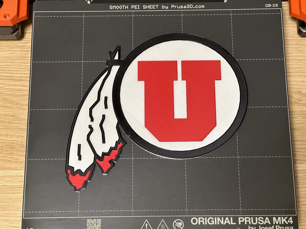 University of Utah Logo - Free 3D Print Model - MakerWorld