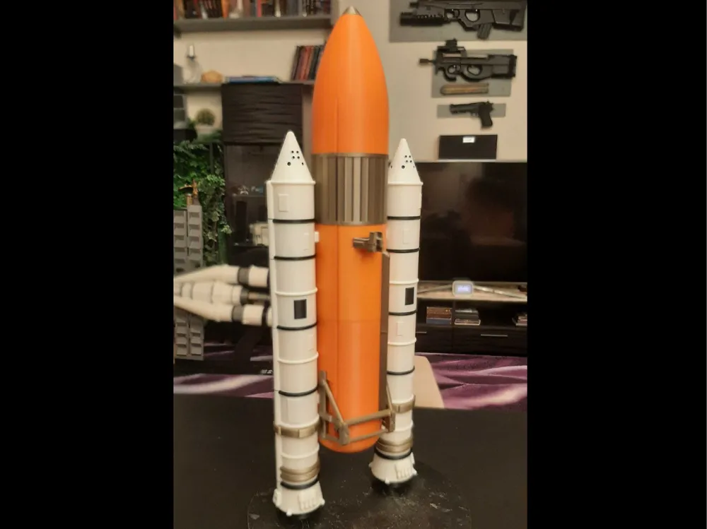 Project Space Part 3 - Booster - Free 3D Print Model - MakerWorld