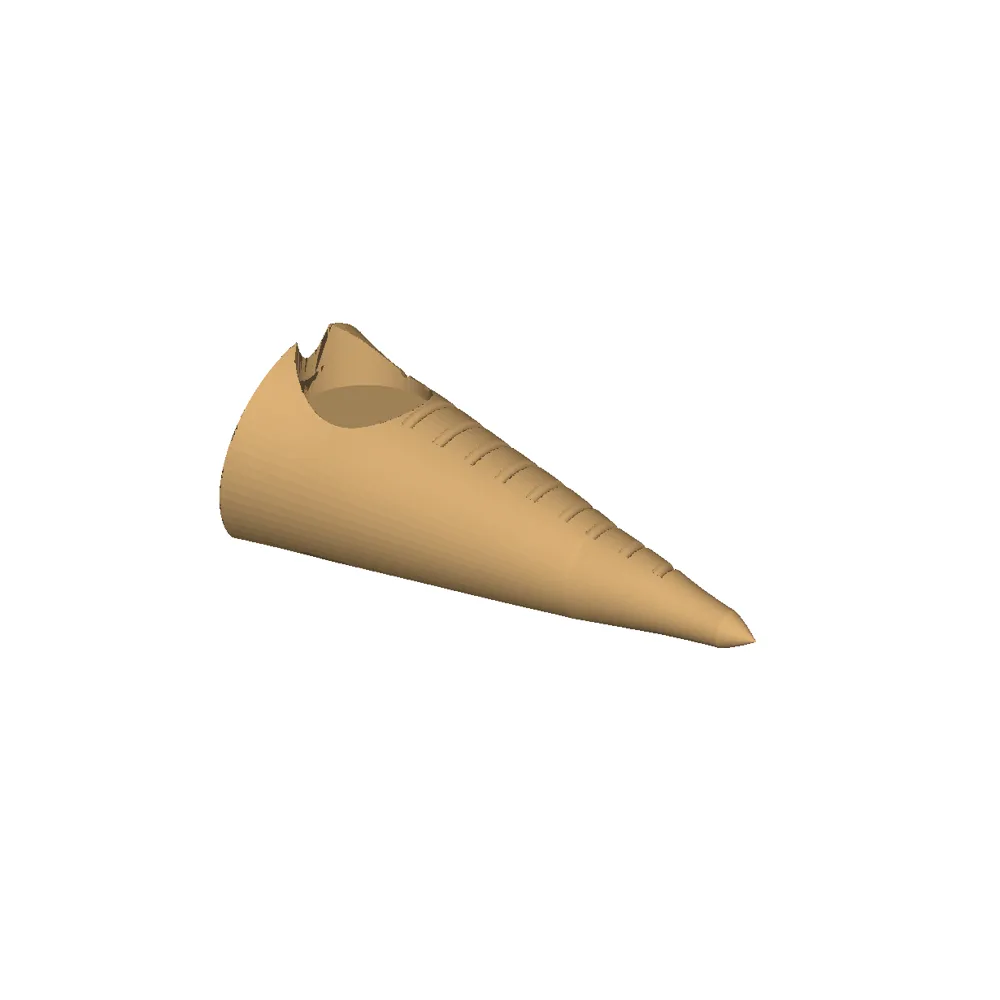 Cornucopia Layout Cornucopia Tealight Centerpiece – Thanksgiving - Free 3D Print Model ...
