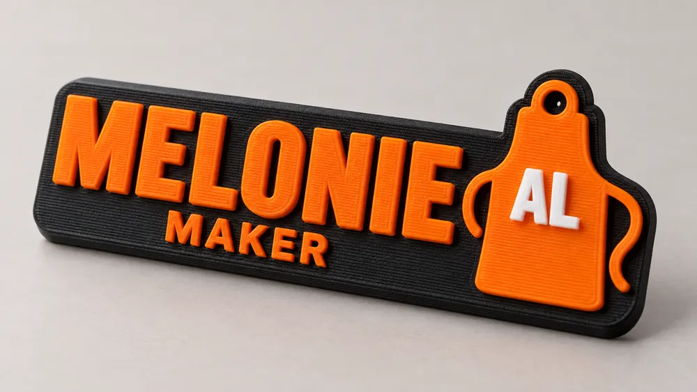 Name Tag Design One Name Tag THD - Free 3D Print Model - MakerWorld