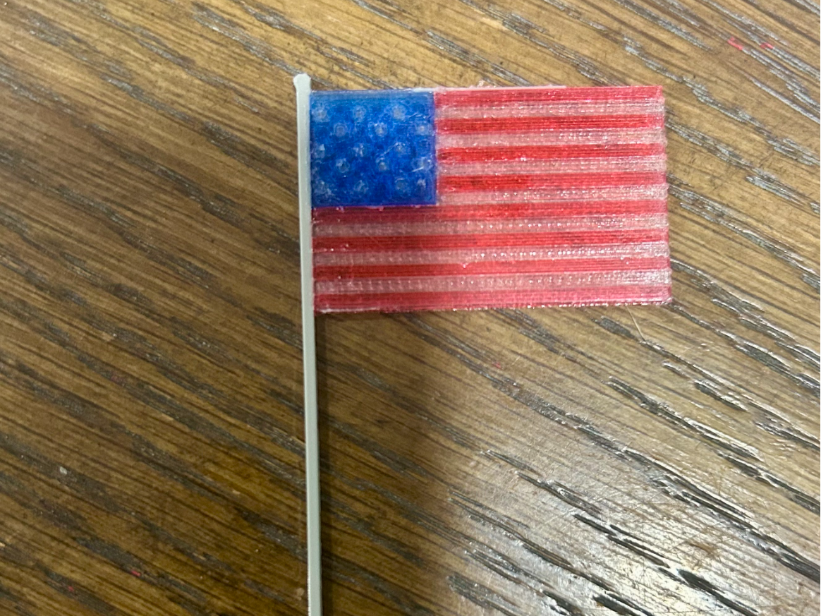 15/15 Flag 3D model