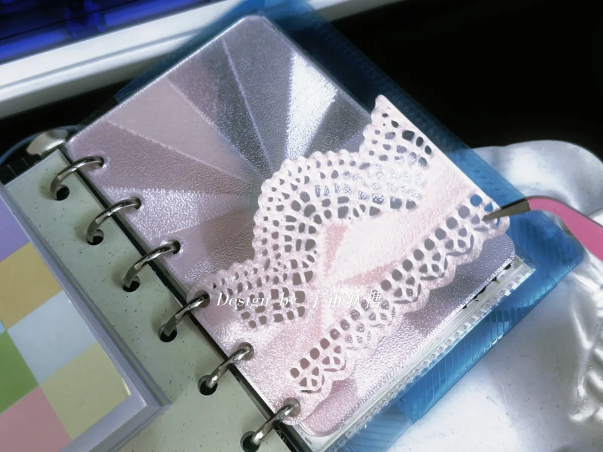 Lace Letter - Planner Divider - Free 3D Print Model - MakerWorld