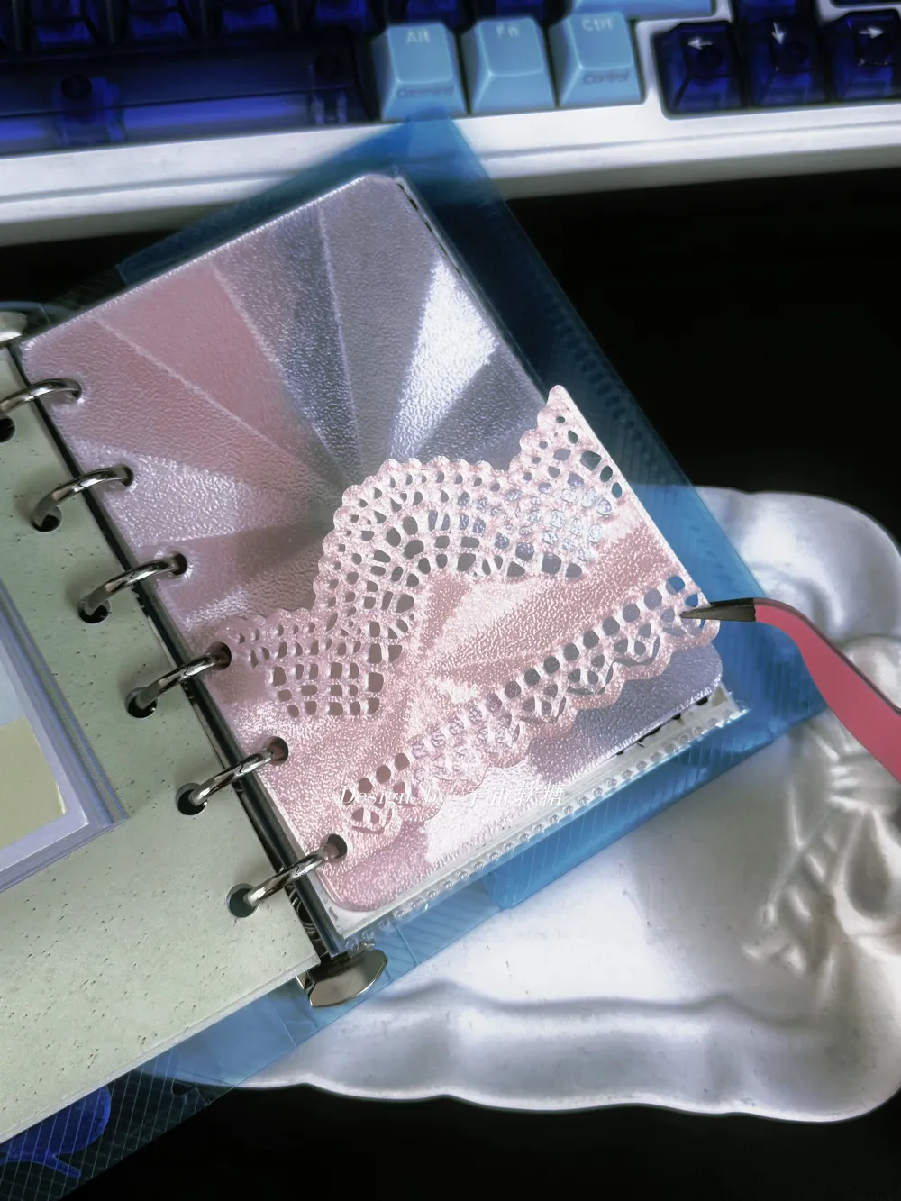 Lace Letter - Planner Divider - Free 3D Print Model - MakerWorld