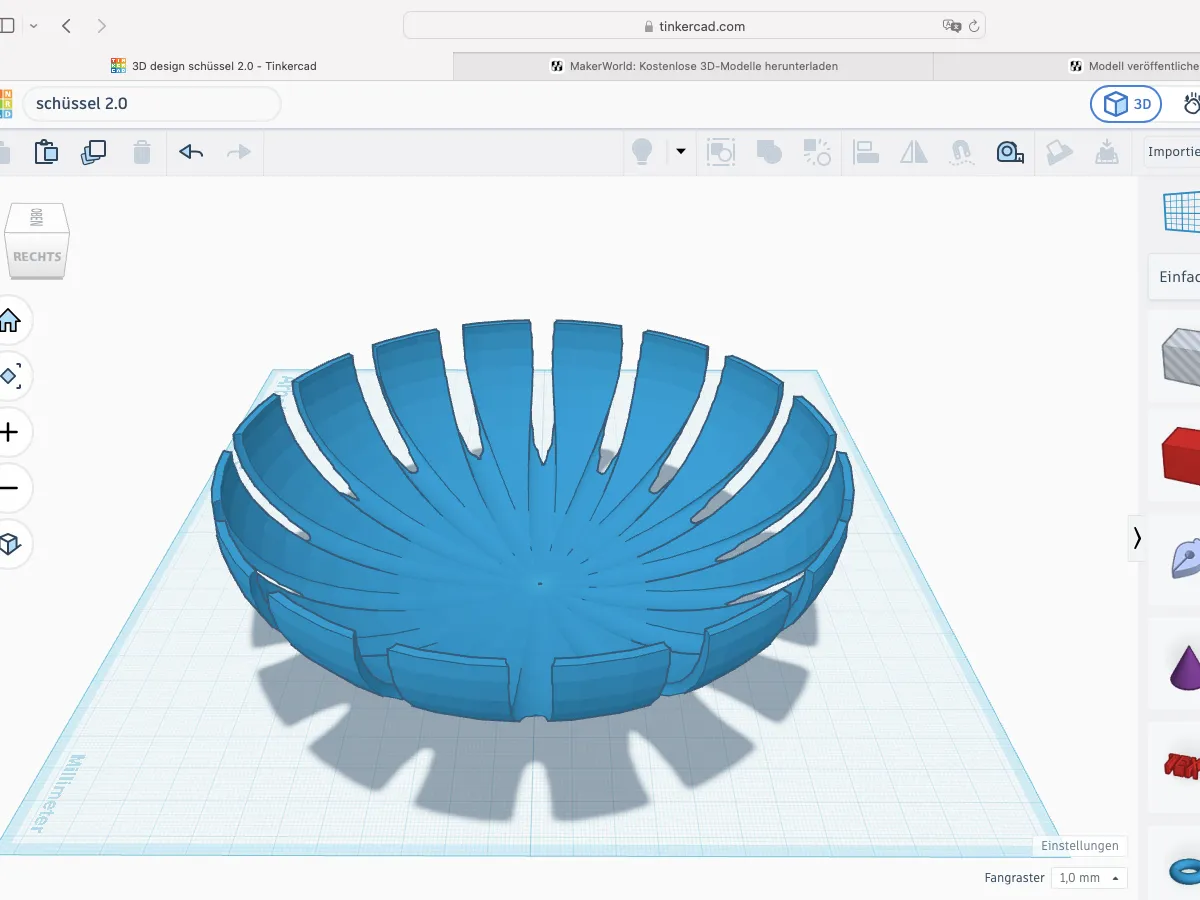 Bol à fruits - Modèle d'Impression 3D Gratuit - MakerWorld