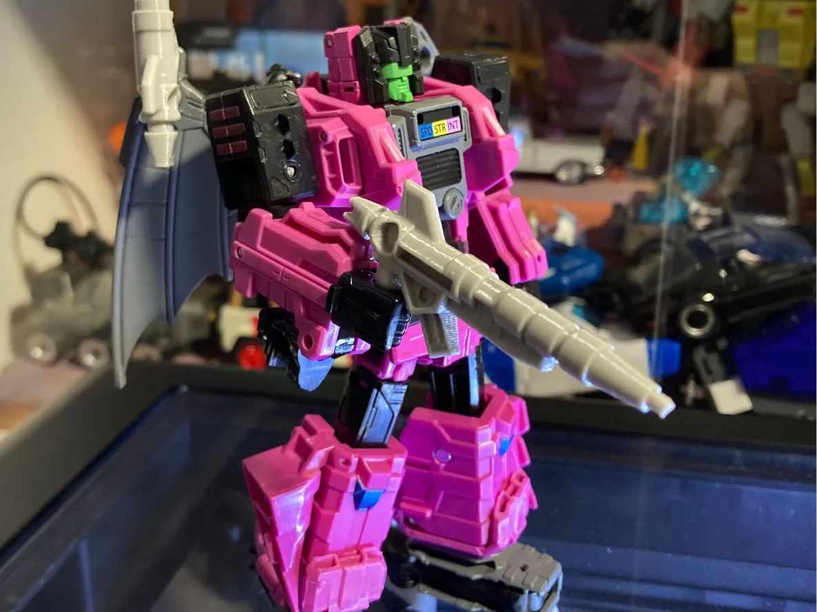 Age of the primes Fangry Ion Blaster - Free 3D Print Model - MakerWorld