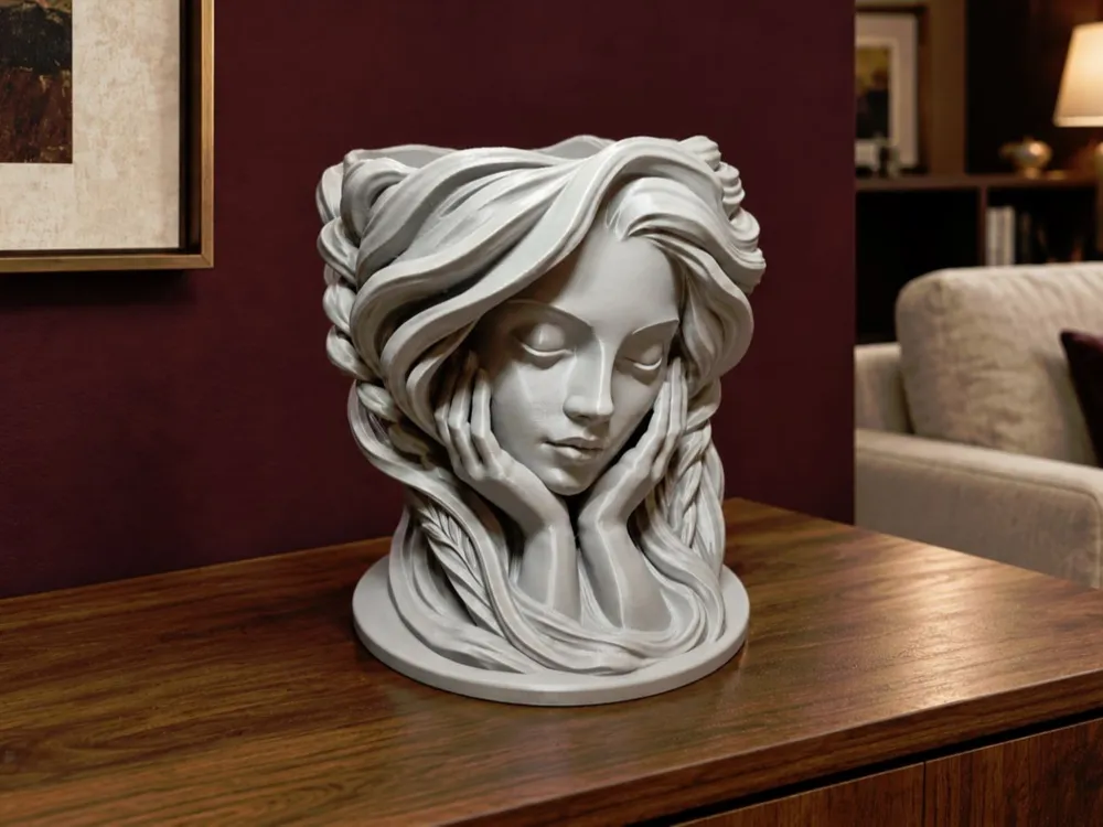 Forest Fairy flower pot - Free 3D Print Model - MakerWorld