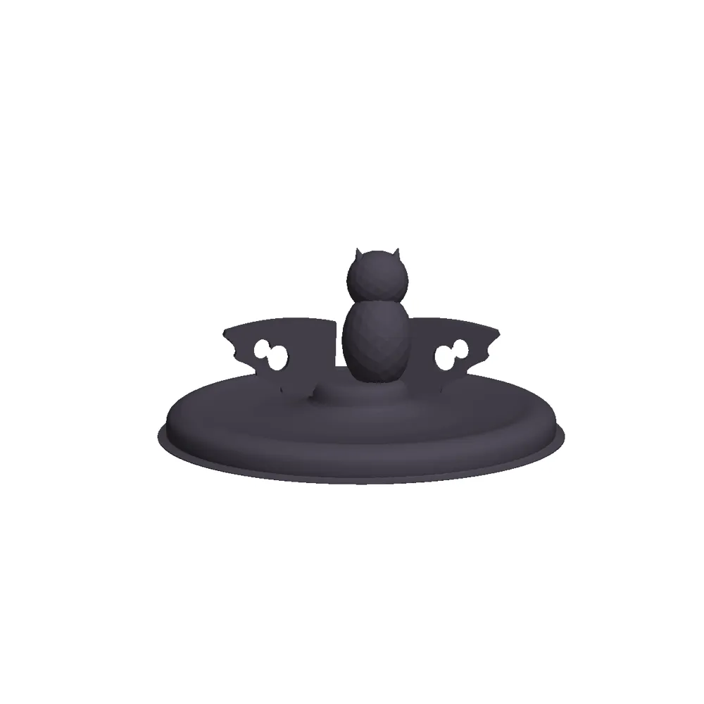 Vampire Bat Incense Burner – Halloween - Free 3D Print Model - MakerWorld
