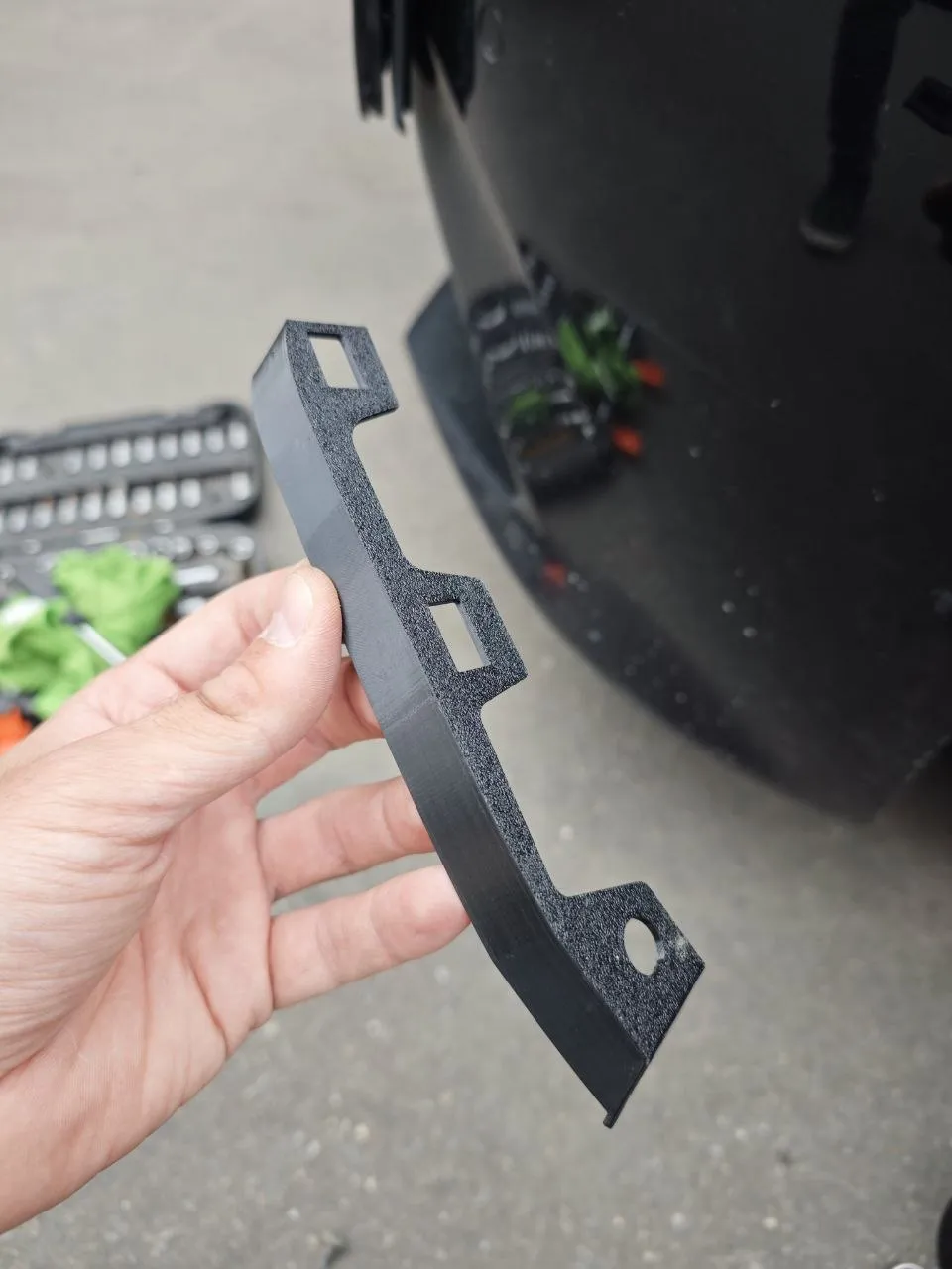 Soporte delantero del parachoques Alfa Romeo Giulia sport - Modelo de ...