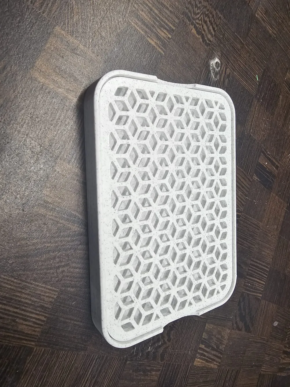 Soap dish with decorative grid 10 patterns & 6 shapes - Free 3D Print ...