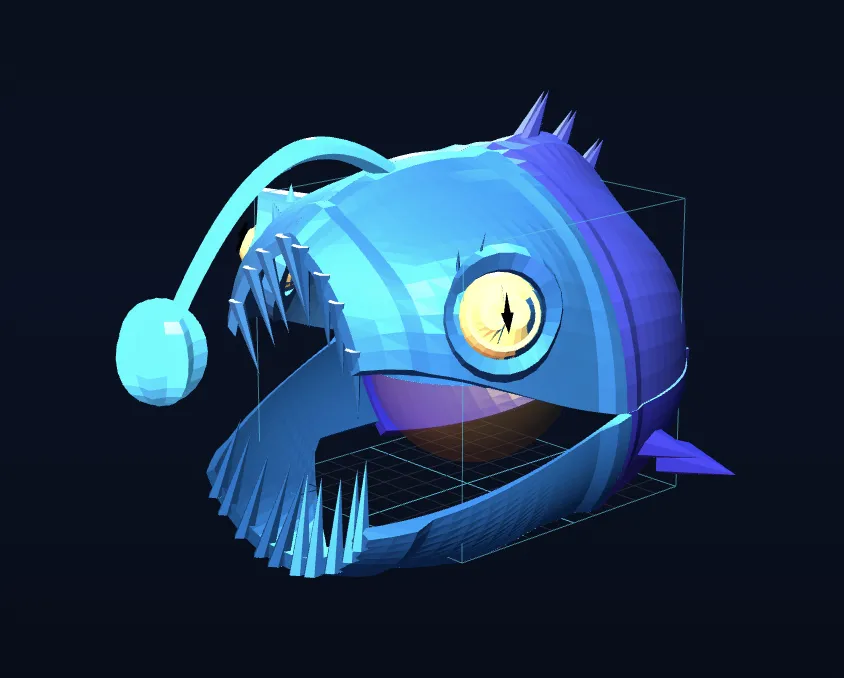 Free Fish Solidworks Model Angler Fish Mask - Free 3D Print Model - MakerWorld