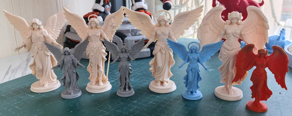 Angel｜Four Styles - Free 3D Print Model - MakerWorld