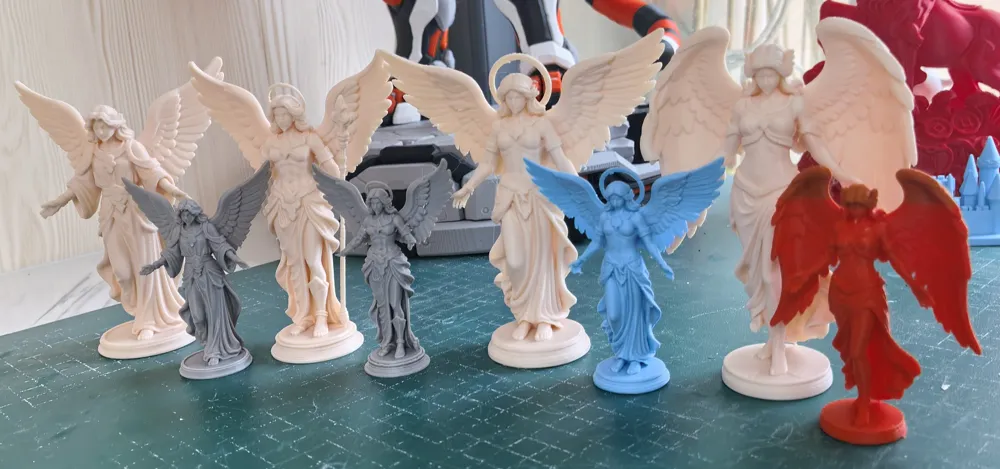 Angel｜Four Styles - Free 3D Print Model - MakerWorld