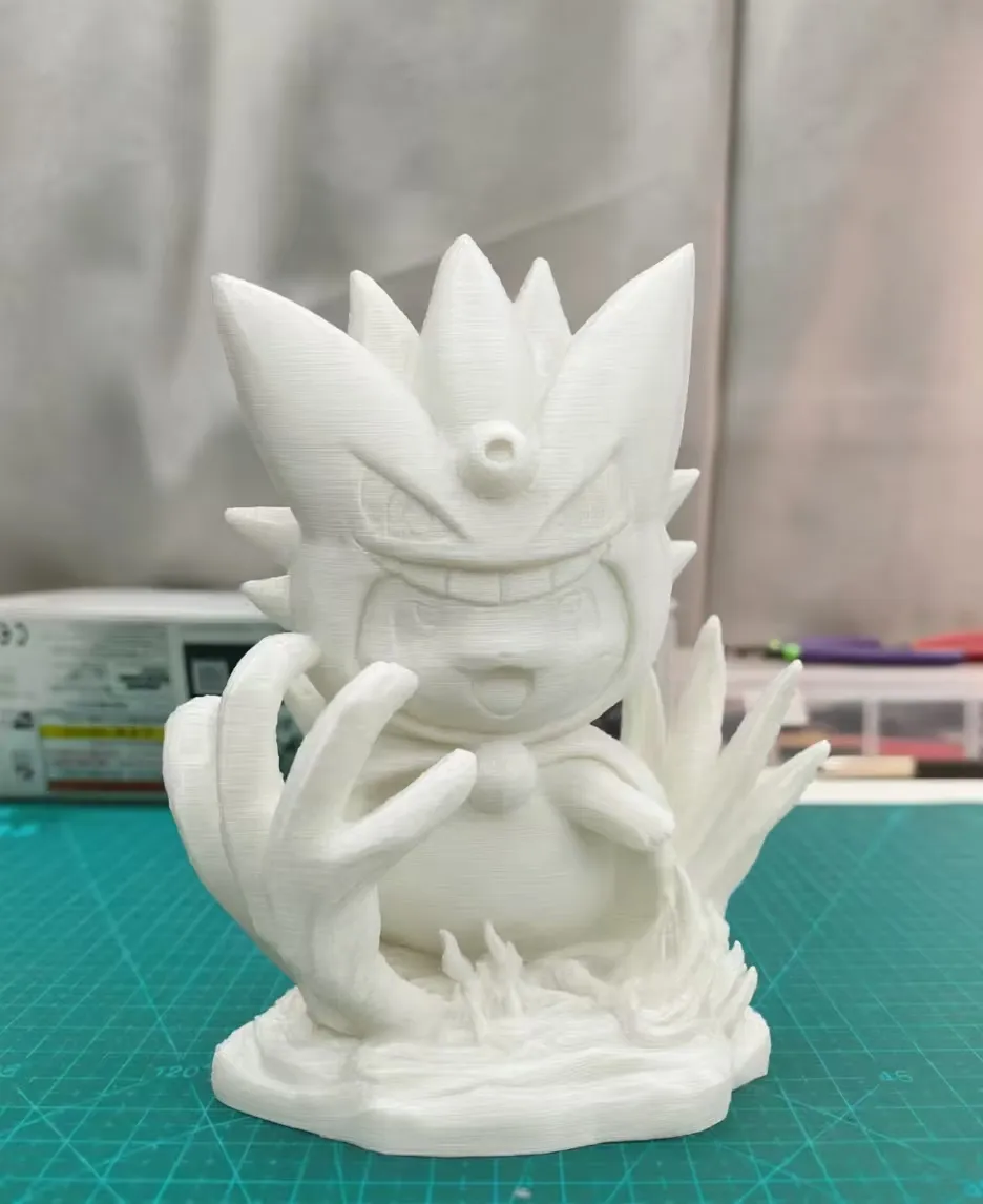 Pikachu Modelo Pokémon - Action figure Gengar Pikachu - Modelo gratuito para impressão ...
