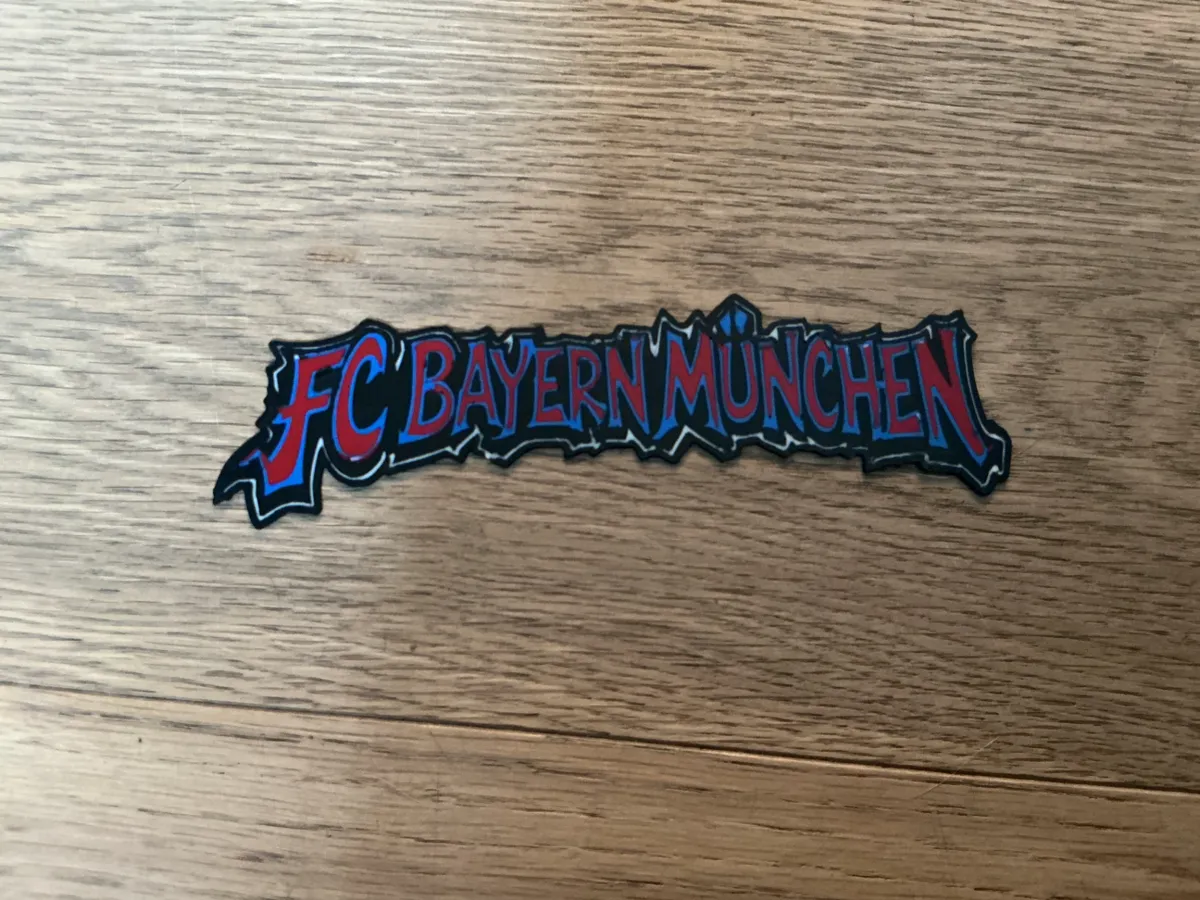 FC Bayern München en écriture graffiti - Modèle d'Impression 3D Gratuit ...