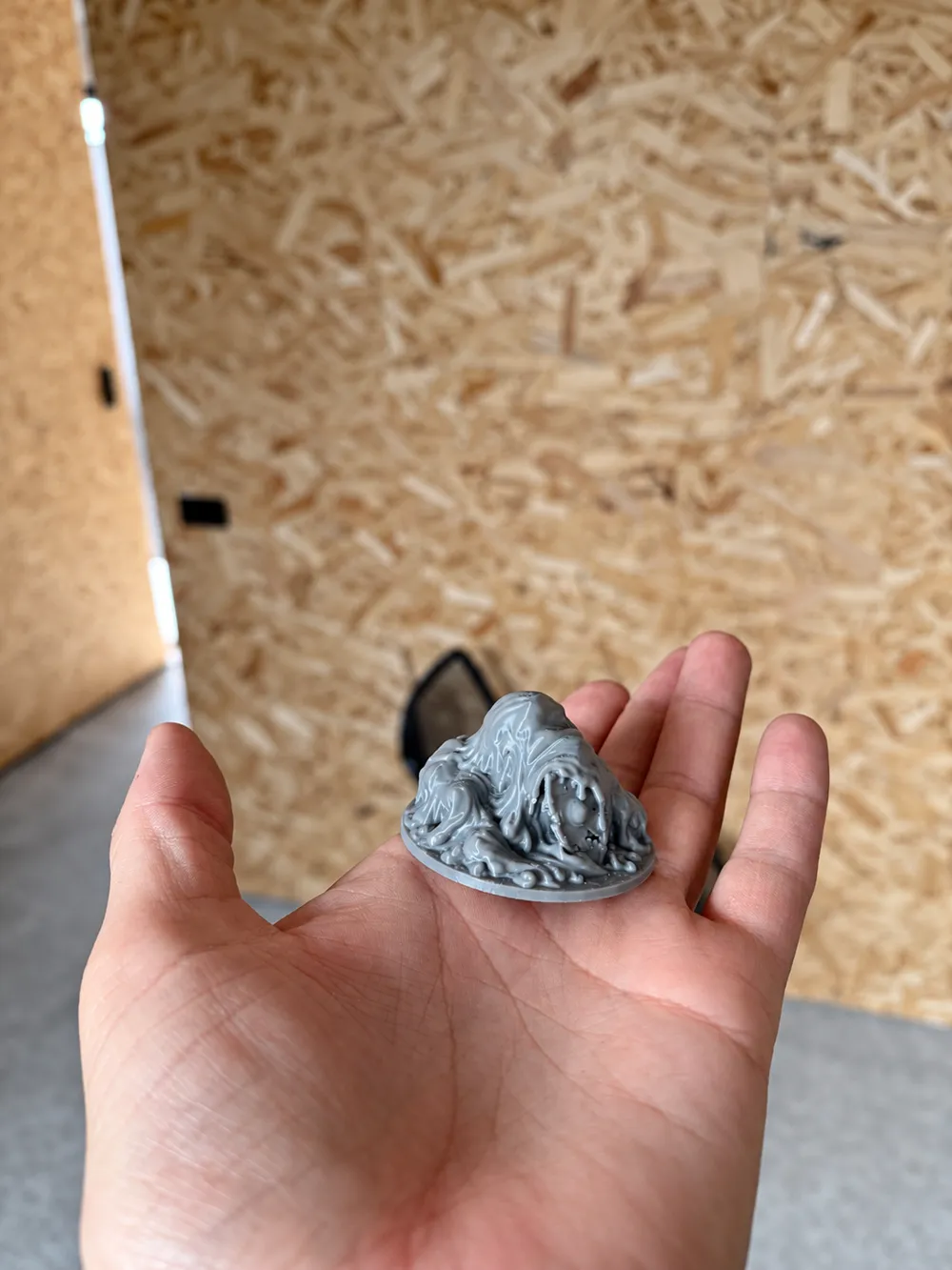 Black Pudding | Large Ooze Miniature on 50 mm Base - Free 3D Print ...