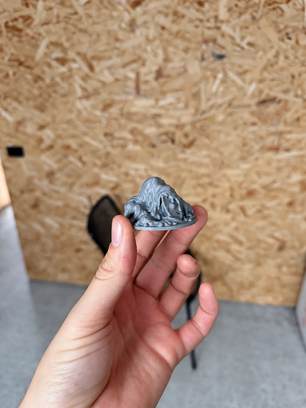 Black Pudding | Large Ooze Miniature on 50 mm Base - Free 3D Print ...