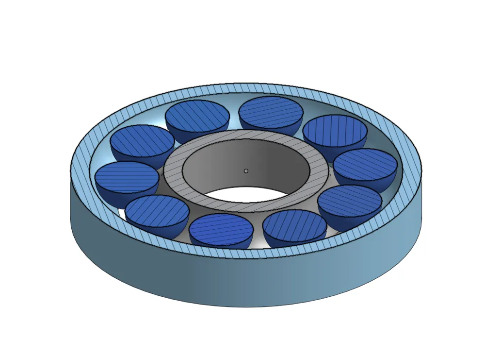 Print-In-Place Bearing - No supports - Free 3D Print Model - MakerWorld