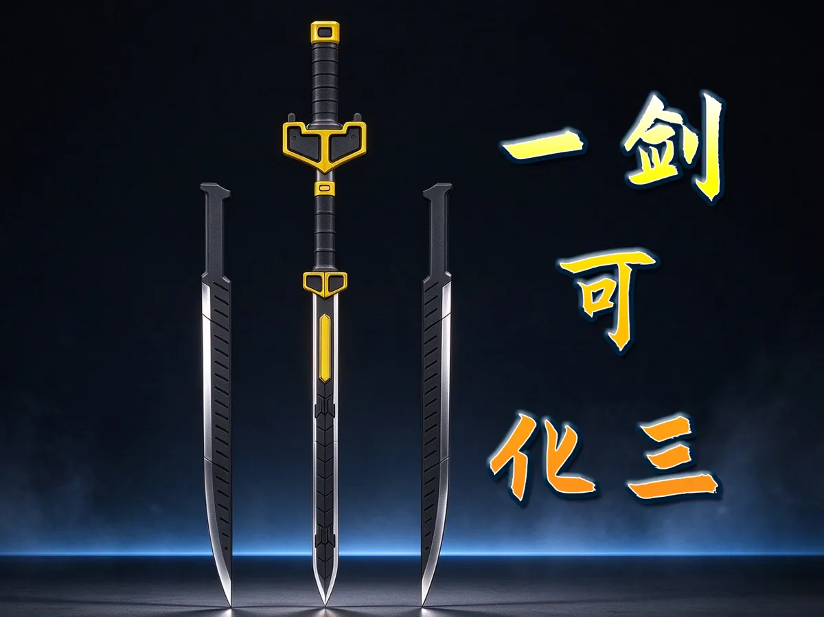 Fish Concealed Sword Sword and Blade Integrated - Free 3D Print Model ...