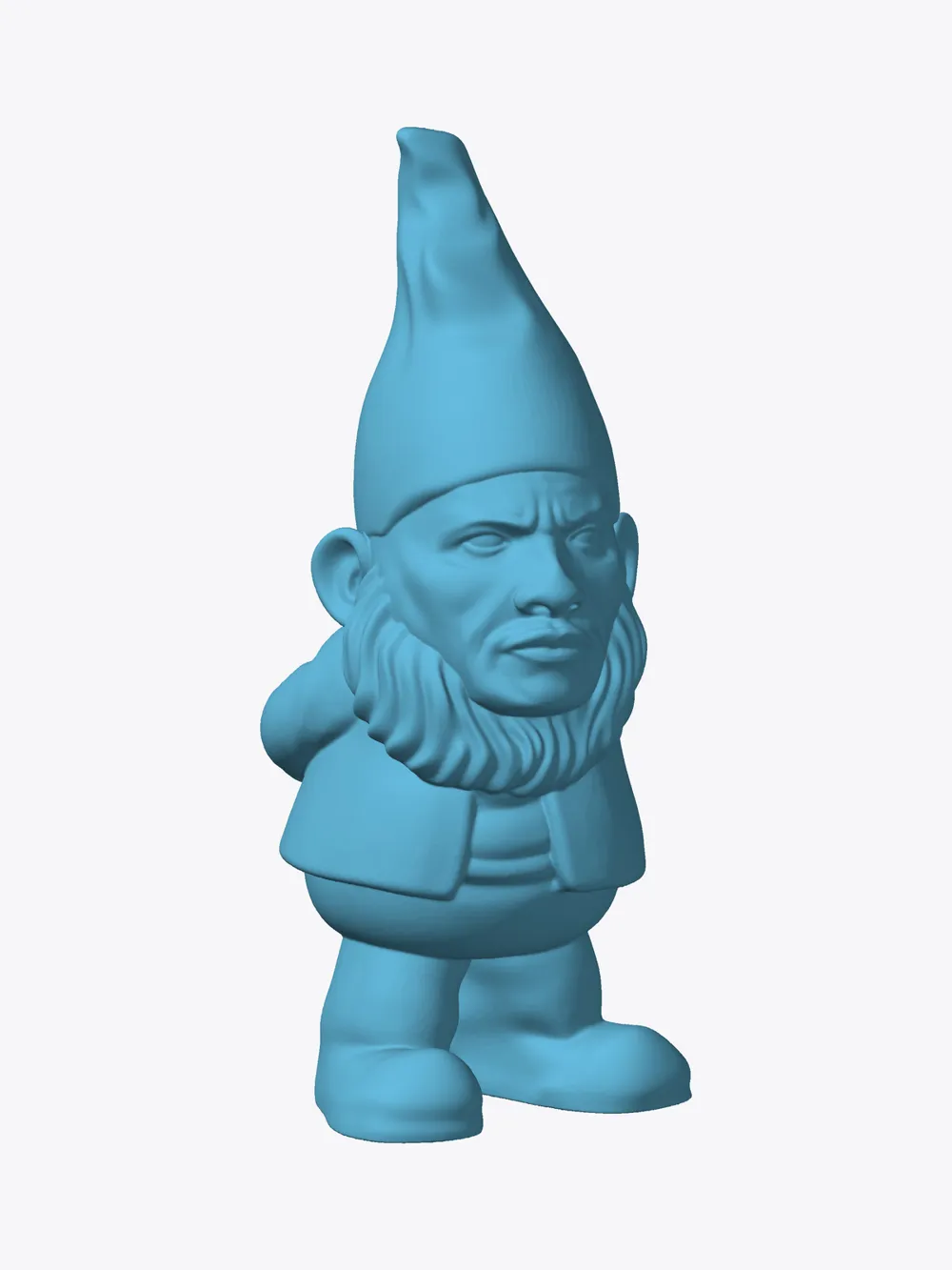 the rock garden gnome - Free 3D Print Model - MakerWorld