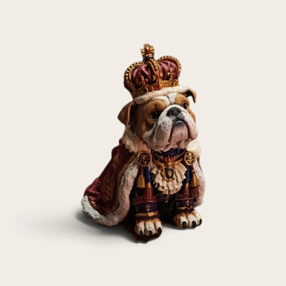 Bulldog King - Free 3D Print Model - MakerWorld