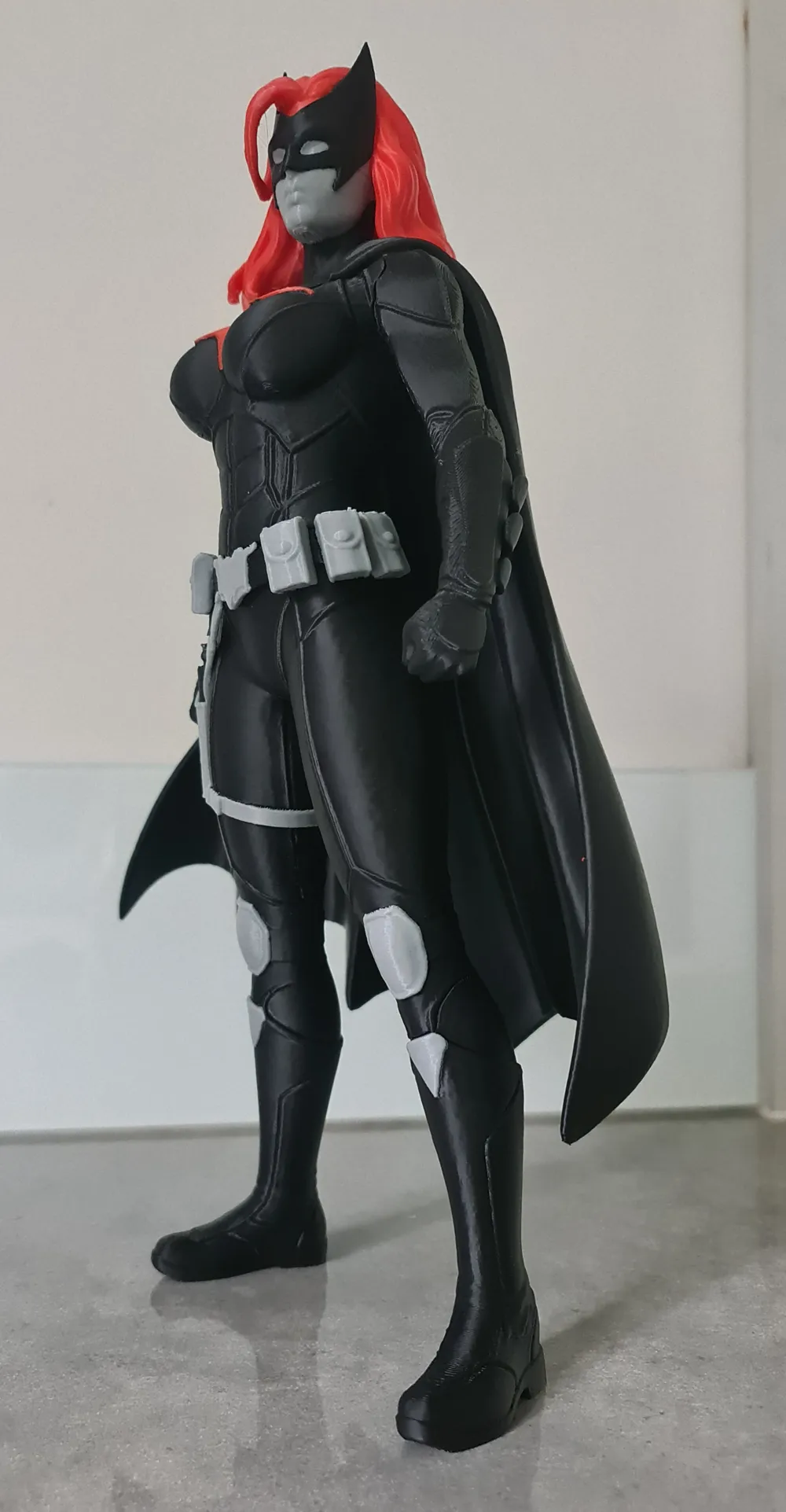 New Age Bat Woman 40cm Color & 22cm Un Painted - Free 3D Print Model ...