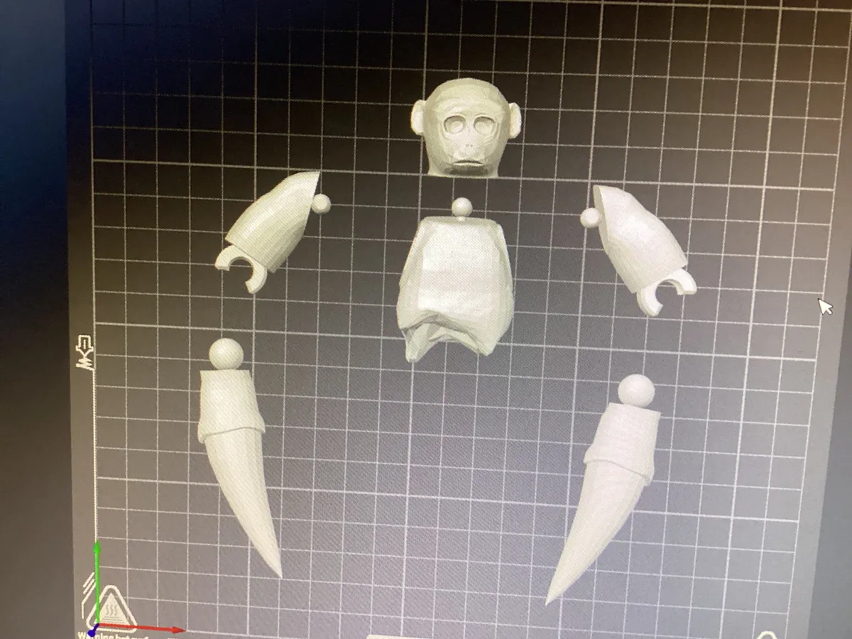 Articulated Lethal Ape Grim - Free 3D Print Model - MakerWorld