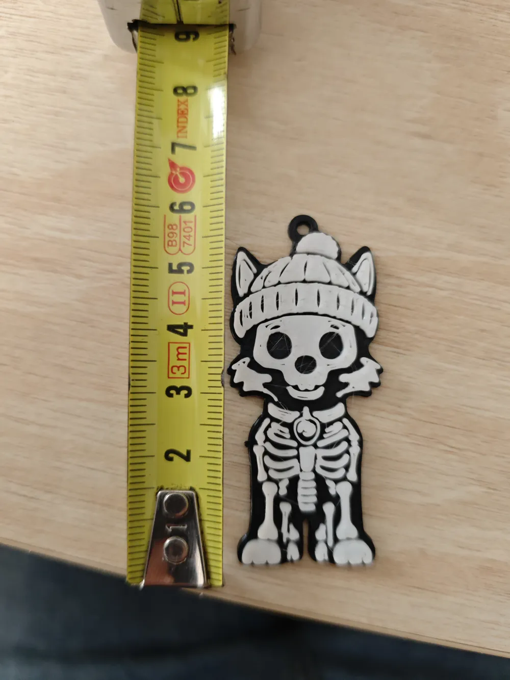 Little Skeleton Models Skeleton Everest Halloween Keychain | Paw Patrol - Free 3D Print Model ...