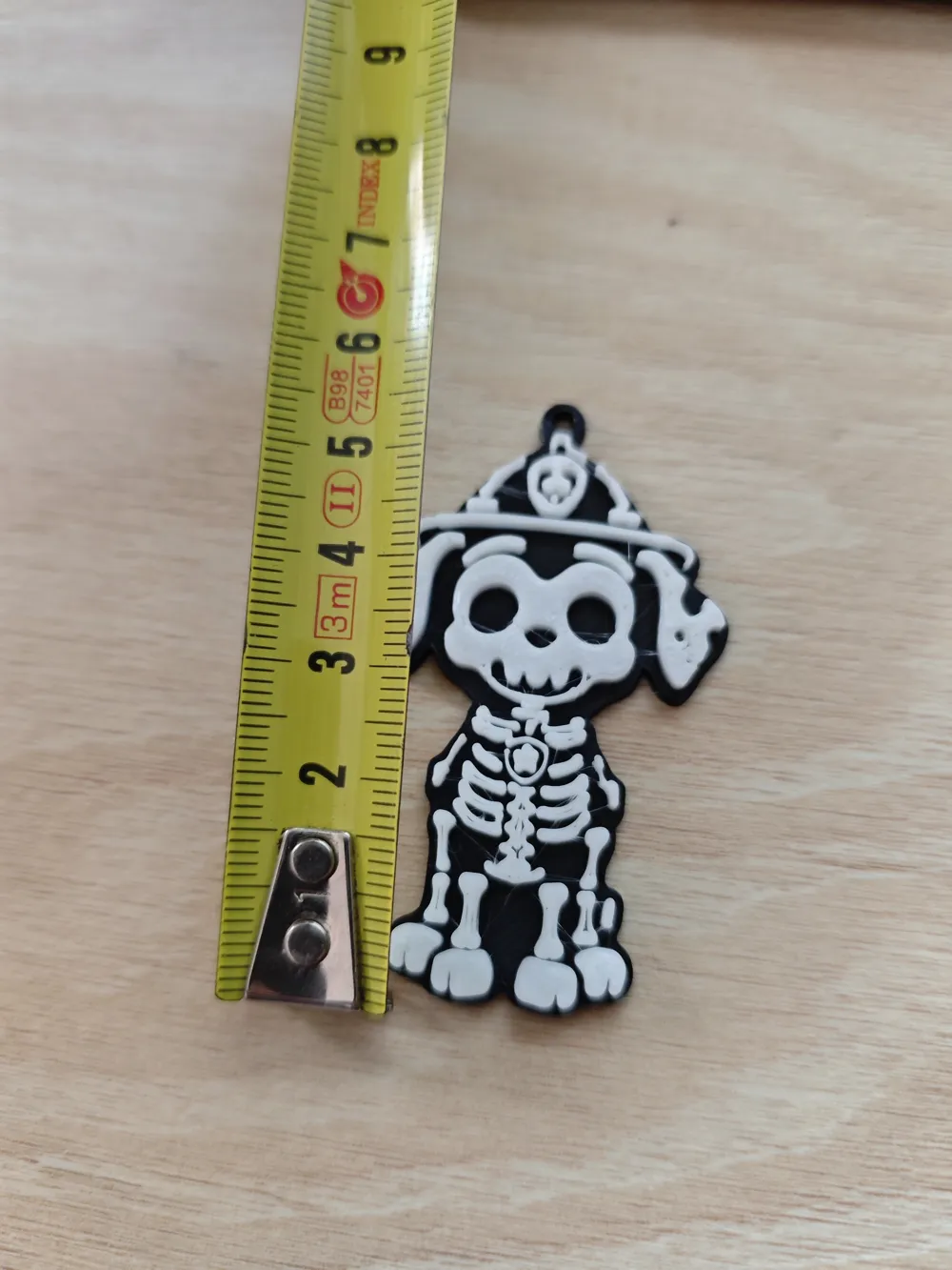 Little Skeleton Models Skeleton Marshall Halloween Keychain | Paw Patrol - Free 3D Print Model ...
