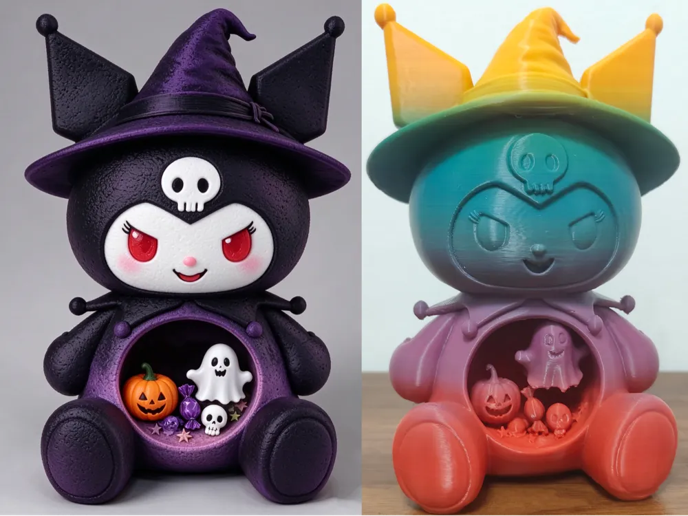 Kuromi Halloween ornament - Free 3D Print Model - MakerWorld