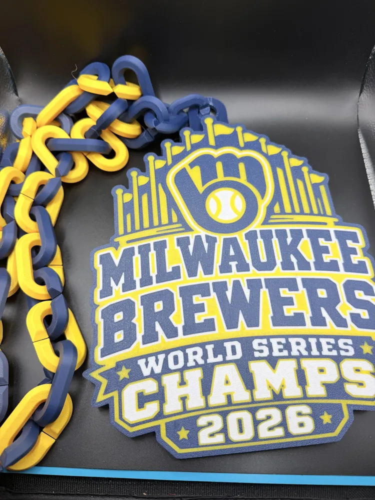 2026 World Series Champion Milwaukee Brewers - Free 3D Print Model ...