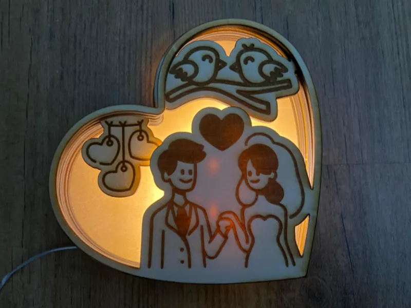 Wooden Shadow Box