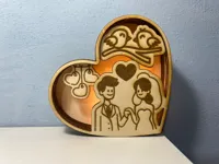 Wooden Shadow Box