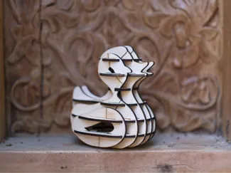 Duck Puzzle Lasercut
